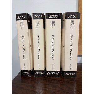 2007 CK9PU Truck Service Manual Set Of 4 Chevrolet GMC Silverado Sierra Denali